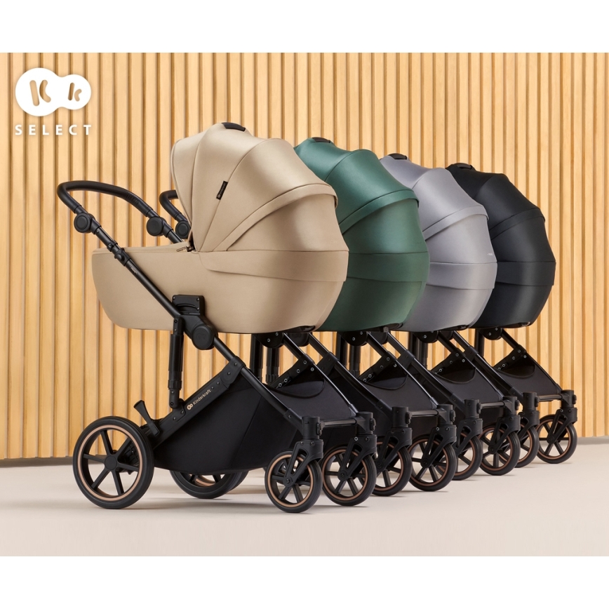 KINDERKRAFT - Poussette combinée 2en1 PRIME 2 gris