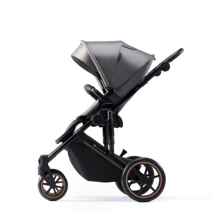 KINDERKRAFT - Poussette combinée 2en1 PRIME 2 gris