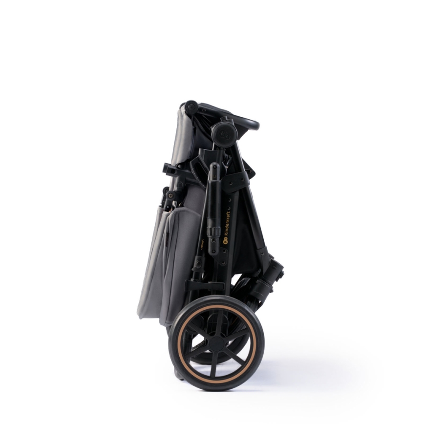 KINDERKRAFT - Poussette combinée 2en1 PRIME 2 gris