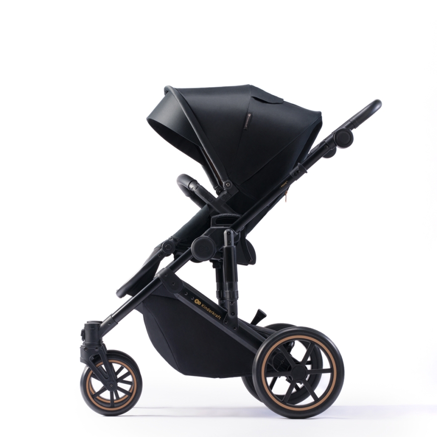 KINDERKRAFT - Poussette combinée 2en1 PRIME 2 noir