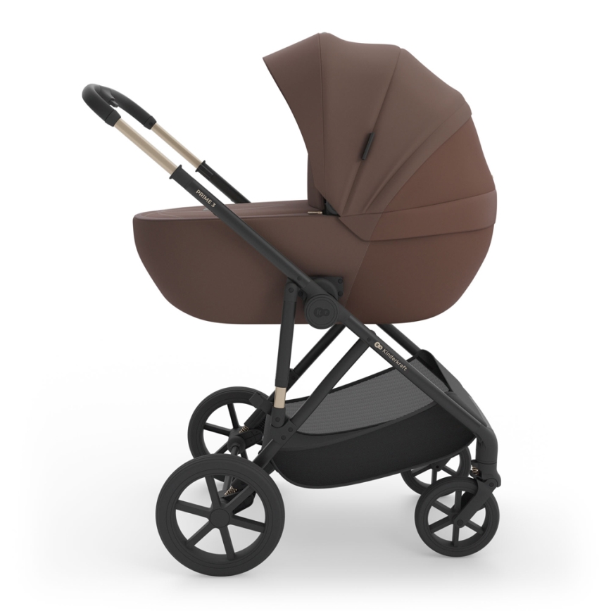 KINDERKRAFT - Poussette combinée 3-en-1 PRIME 3 Velvet Mocca