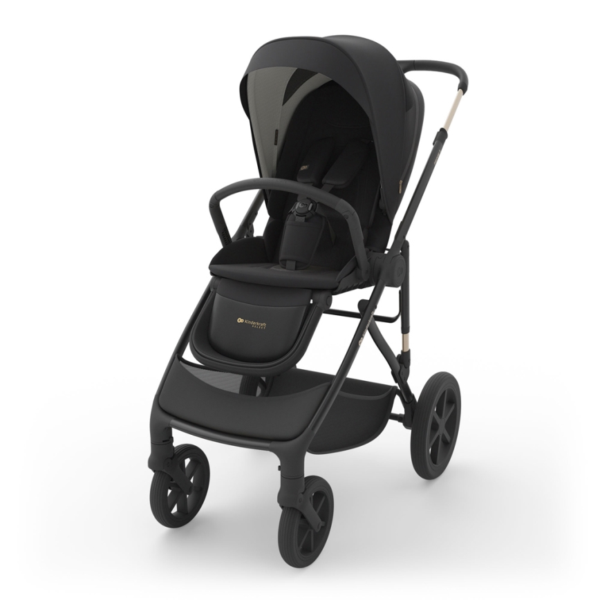 KINDERKRAFT - Poussette combinée 3-en-1 PRIME 3 Venezian Noir