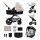 KINDERKRAFT - Poussette combinée 3en1 MOOV 2 AIR Moonlight gris + siège auto MINK PRO