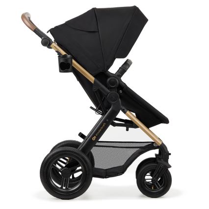 KINDERKRAFT - Poussette combinée 3en1 MOOV 2 AIR Pure noir + siège auto MINK PRO