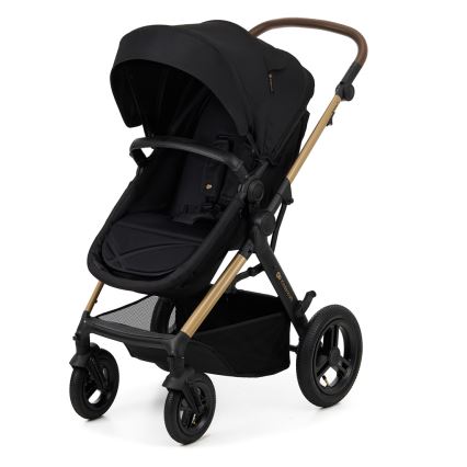 KINDERKRAFT - Poussette combinée 3en1 MOOV 2 AIR Pure noir + siège auto MINK PRO