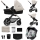 KINDERKRAFT - Poussette combinée 3en1 MOOV 2 Moonlight gris + siège auto MINK PRO