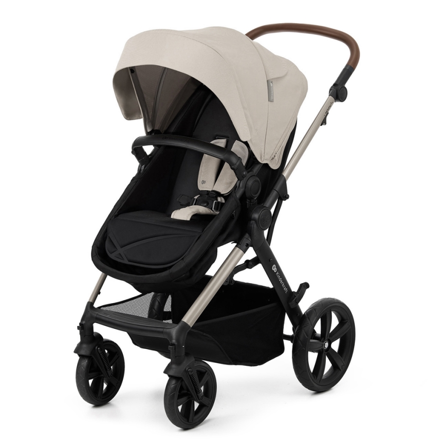 KINDERKRAFT - Poussette combinée 3en1 MOOV 2 Moonlight gris + siège auto MINK PRO