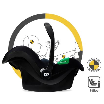 KINDERKRAFT - Poussette combinée 3en1 MOOV 2 Moonlight gris + siège auto MINK PRO