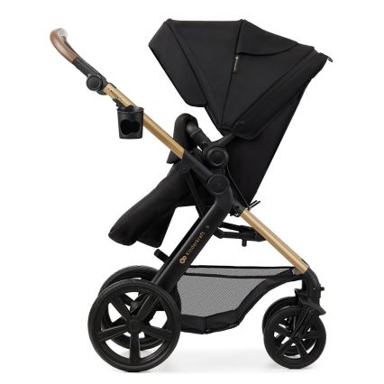 KINDERKRAFT - Poussette combinée 3en1 MOOV 2 Pure noir + siège auto MINK PRO