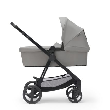 KINDERKRAFT - Poussette combinée 3en1 NEWLY Moonlight gris  + siège auto MINK PRO