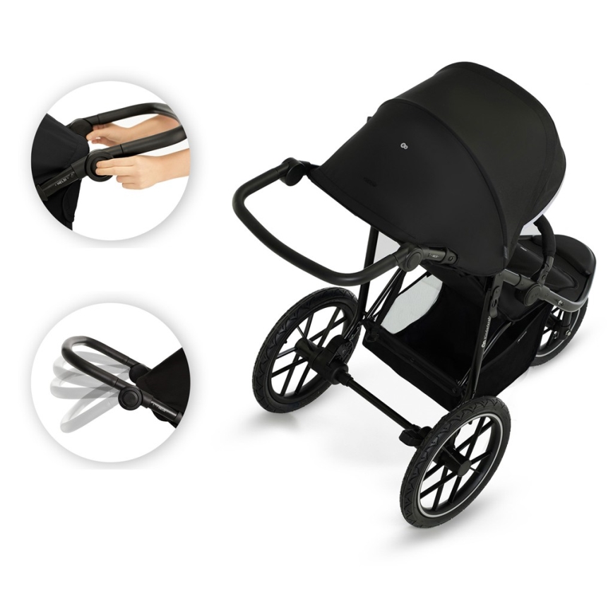 KINDERKRAFT - Poussette HELSI2 noir