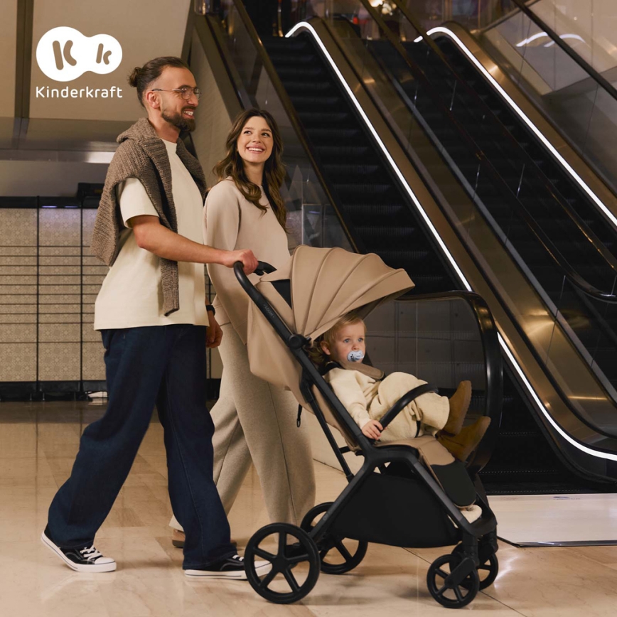 KINDERKRAFT - Poussette LOOM beige