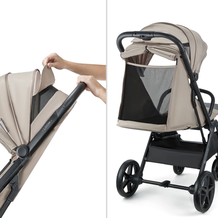 KINDERKRAFT - Poussette LOOM beige