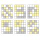 KINDERKRAFT - Puzzle en mousse LUNO 30pcs gris/jaune