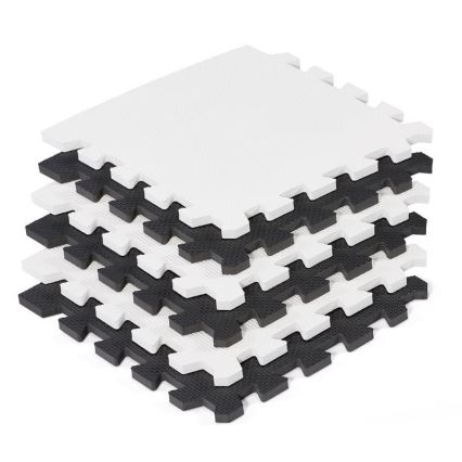 KINDERKRAFT - Puzzle en mousse LUNO 30pcs noir/blanc