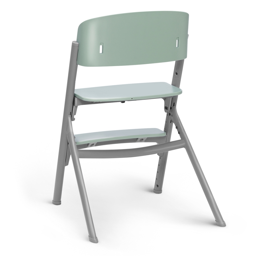 KINDERKRAFT SELECT - Chaise haute 3 en 1 pour enfant LIVY Premium Olive green + transat CALMEE