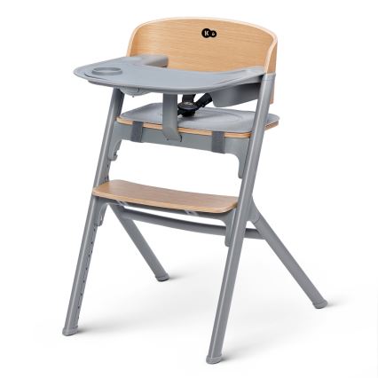 KINDERKRAFT SELECT - Chaise haute enfant 3en1 LIVY Premium chêne + transat CALMEE