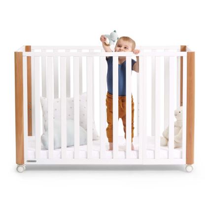 KINDERKRAFT SELECT - Lit bébé 4 en 1 KOYA Premium hêtre/pin