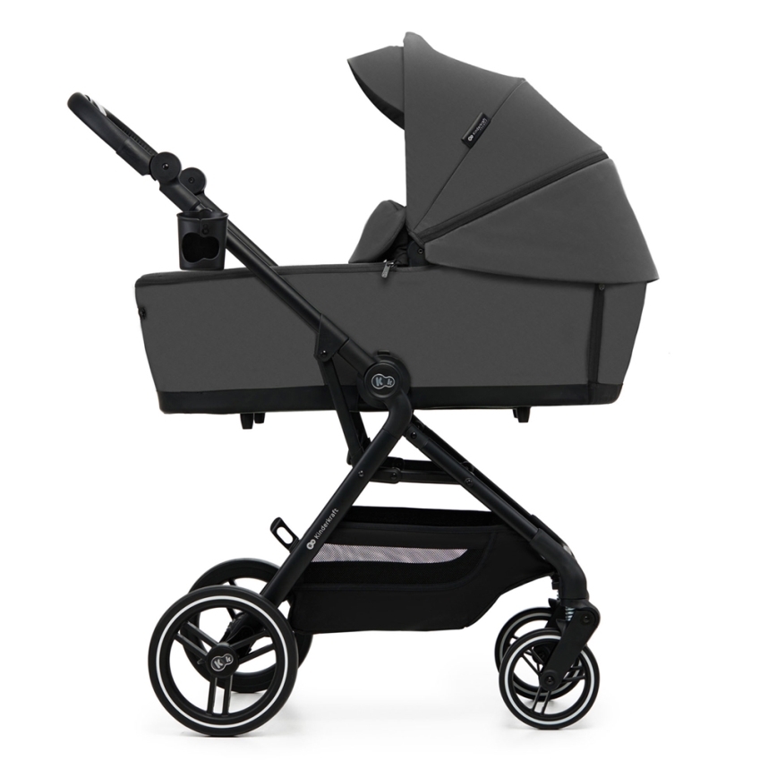 KINDERKRAFT SELECT - Poussette combinée 2en1 YOXI Moonlight gris