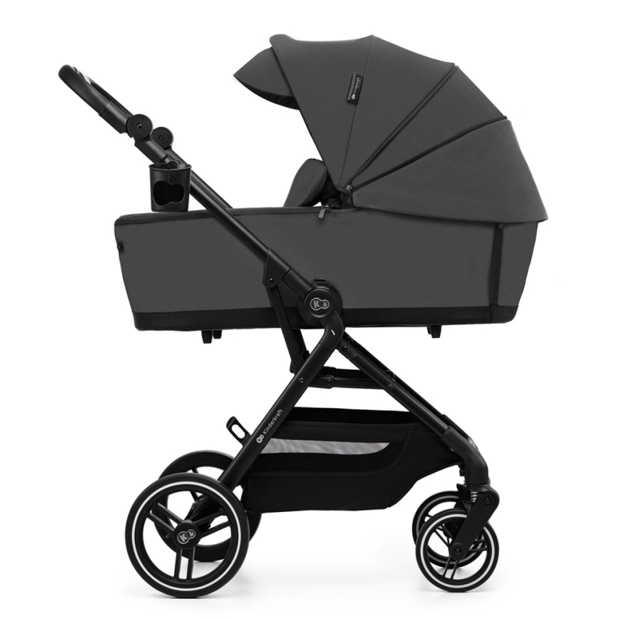 KINDERKRAFT SELECT - Poussette combinée 2en1 YOXI Moonlight gris
