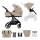 KINDERKRAFT SELECT - Poussette combinée 2en1 YOXI Sand beige
