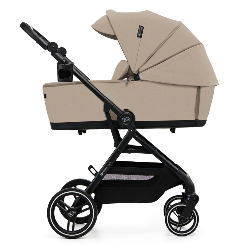 KINDERKRAFT SELECT - Poussette combinée 2en1 YOXI Sand beige