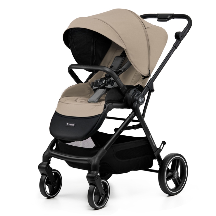 KINDERKRAFT SELECT - Poussette combinée 2en1 YOXI Sand beige
