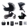 KINDERKRAFT SELECT - Poussette combinée 3en1 PRIME 2 Premium Venezian noir + siège auto