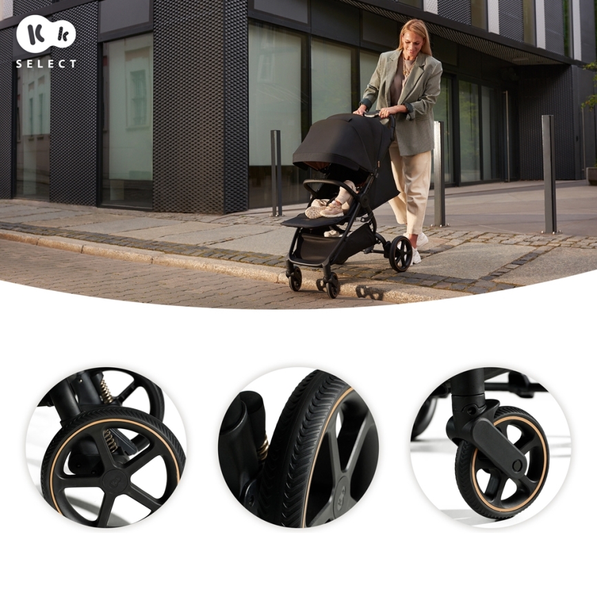 KINDERKRAFT SELECT - Poussette MITZY Ink noir
