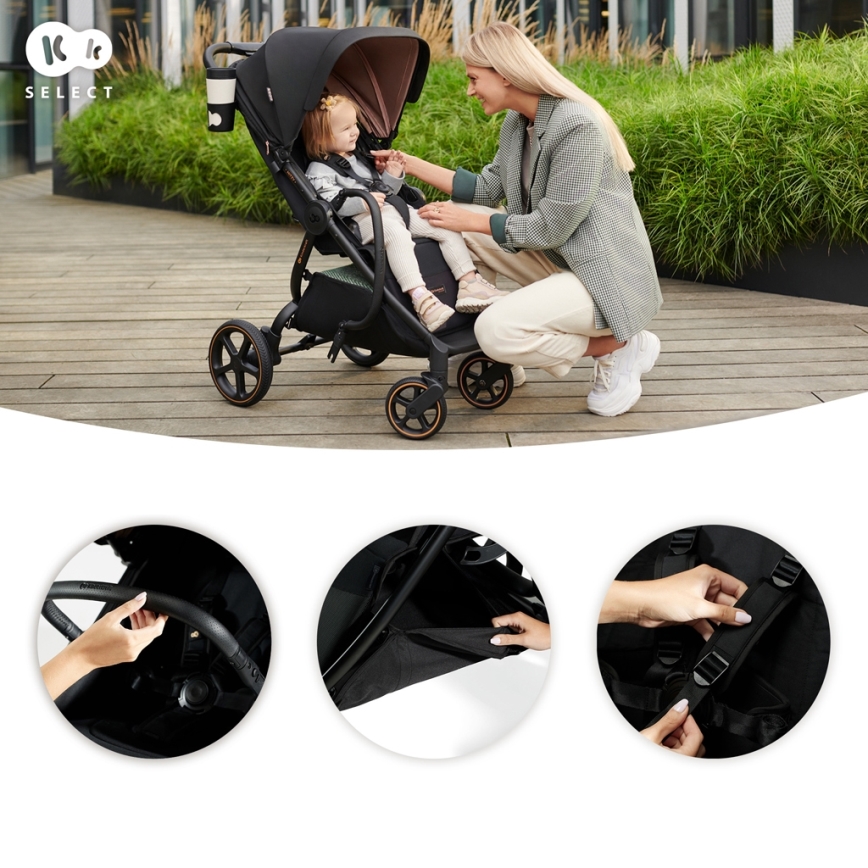 KINDERKRAFT SELECT - Poussette MITZY Ink noir