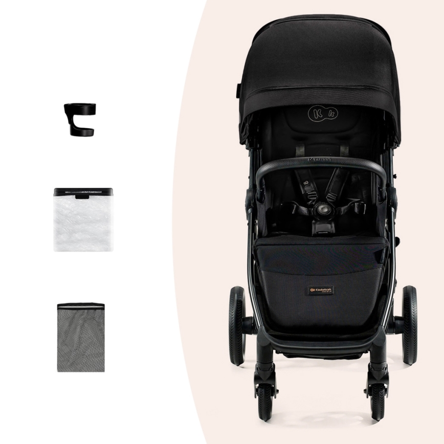 KINDERKRAFT SELECT - Poussette MITZY Ink noir