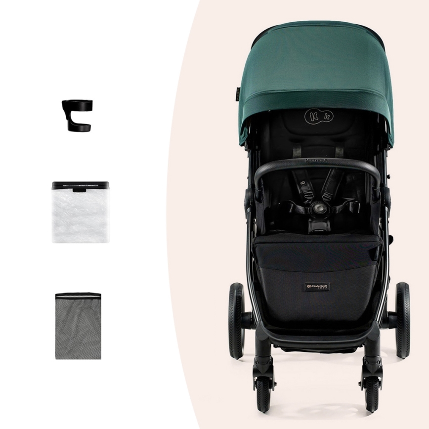 KINDERKRAFT SELECT - Poussette MITZY Jade vert