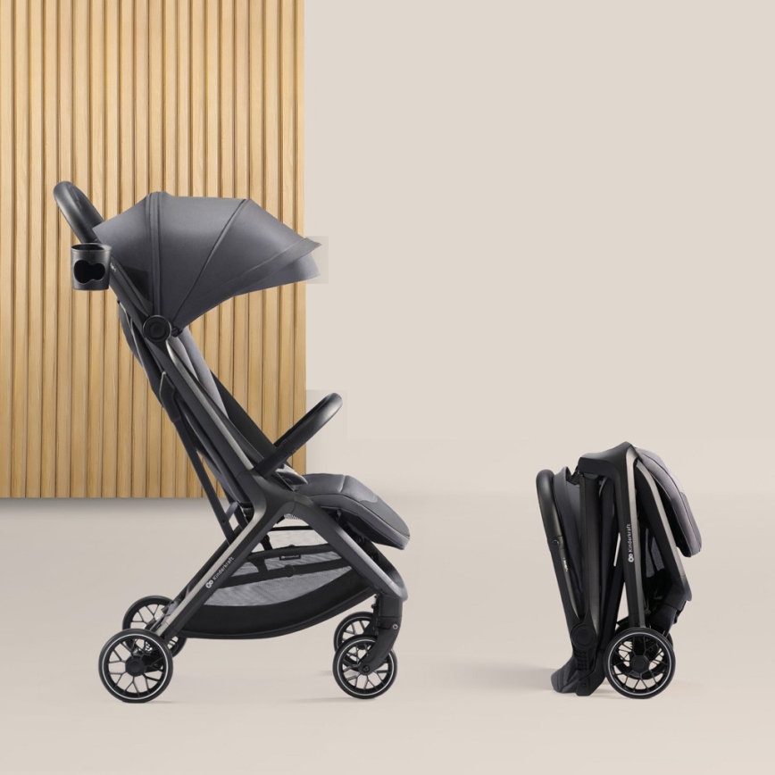 KINDERKRAFT SELECT - Poussette NUBI 2 gris