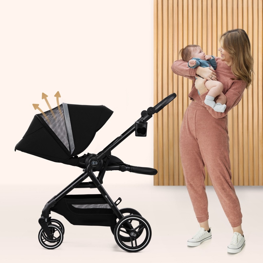 KINDERKRAFT SELECT - Poussette YOXI Pure noir