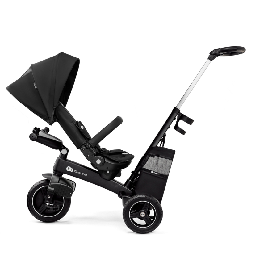 KINDERKRAFT SELECT - Tricycle enfant 5en1 EASYTWIST Premium noir