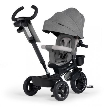 KINDERKRAFT - Tricycle enfant 5en1 SPINSTEP gris