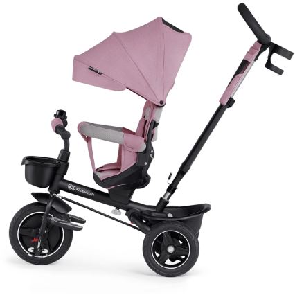 KINDERKRAFT - Tricycle enfant 5en1 SPINSTEP rose