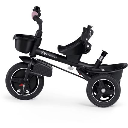 KINDERKRAFT - Tricycle enfant 5en1 SPINSTEP rose