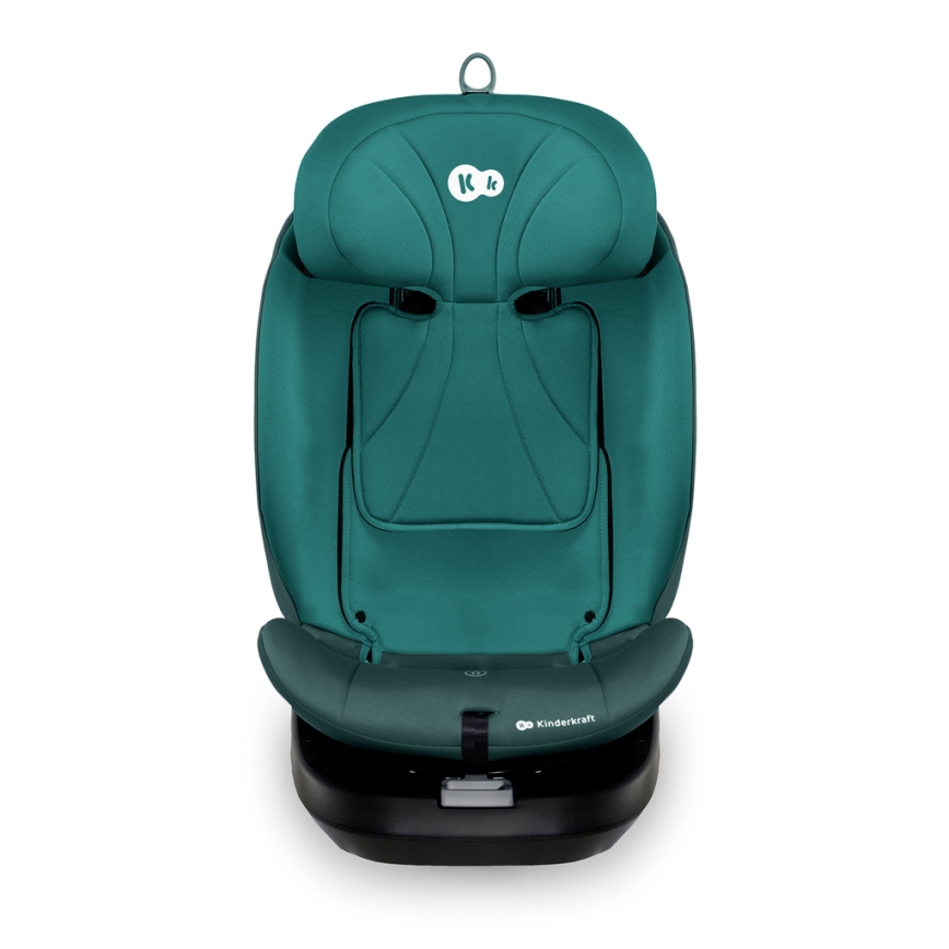 KINDERKRAFT - Siège-auto avec base pivotante I-GROW i-Size 40-150 cm turquoise