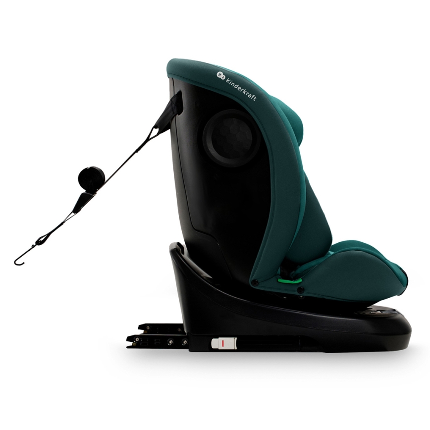 KINDERKRAFT - Siège-auto avec base pivotante I-GROW i-Size 40-150 cm turquoise