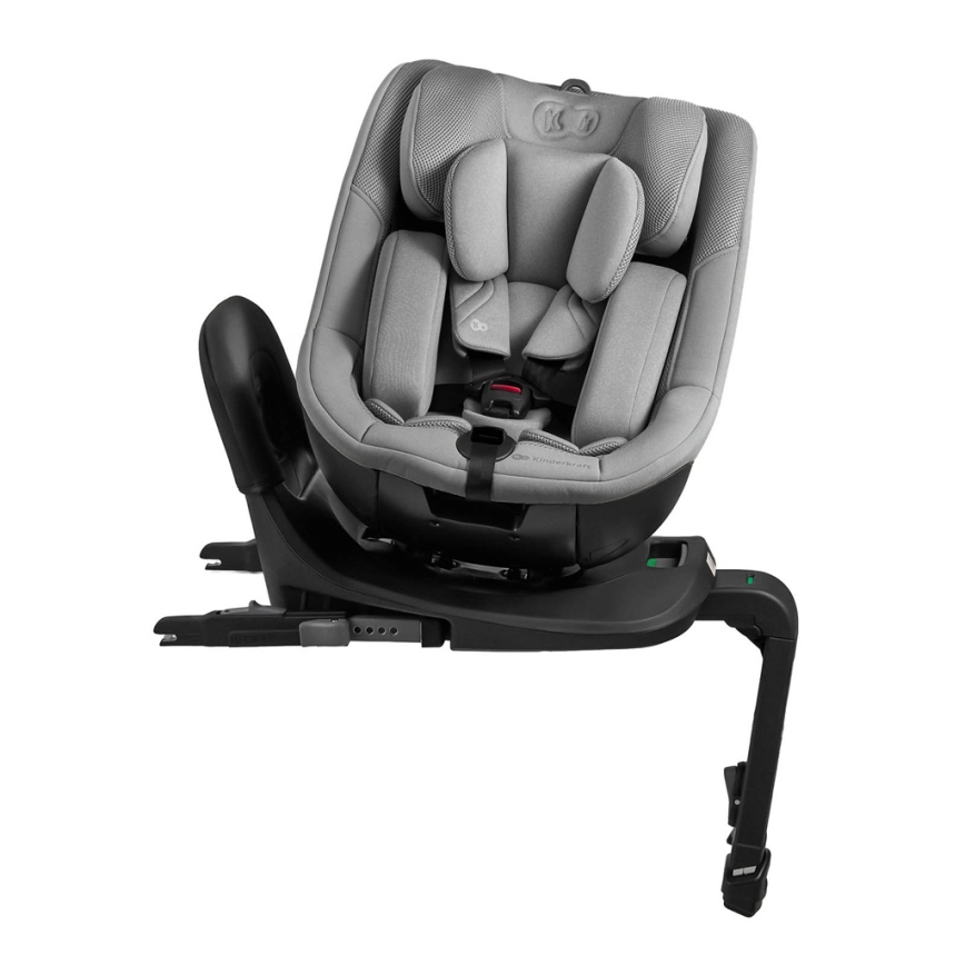 KINDERKRAFT - Siège-auto avec base pivotante I-GUARD i-Size 40-105 cm gris