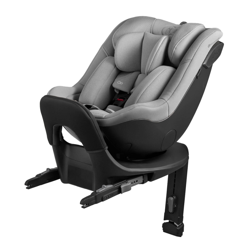 KINDERKRAFT - Siège-auto avec base pivotante I-GUARD i-Size 40-105 cm gris