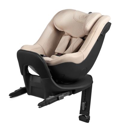 KINDERKRAFT - Siège-auto avec base rotative I-GUARD PRO i-Size 61-105 cm beige