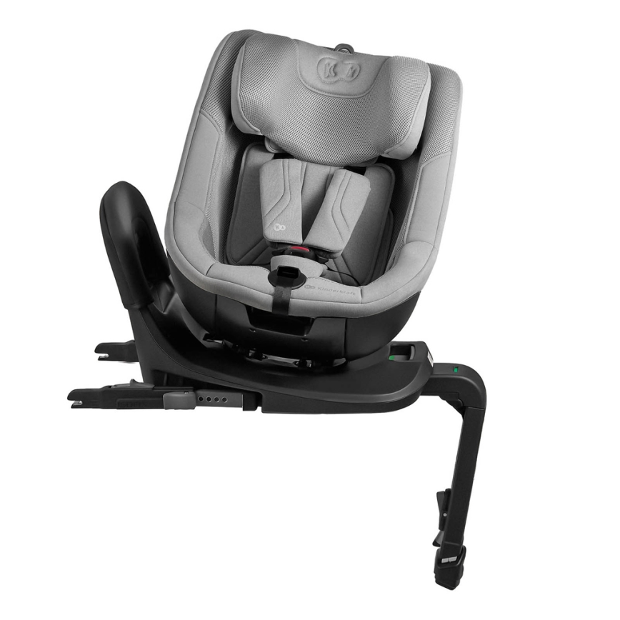 KINDERKRAFT - Siège auto avec base pivotante I-GUARD PRO i-Size 61-105 cm gris