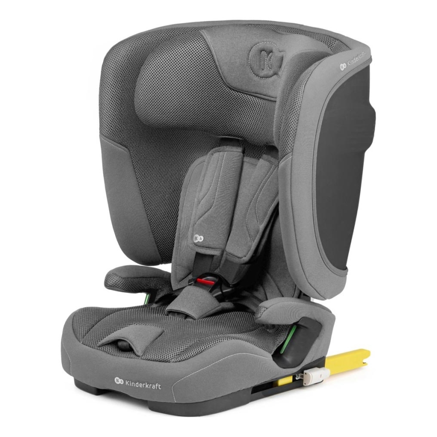 KINDERKRAFT - Siège-auto FIX2GO i-Size 76-150 cm gris