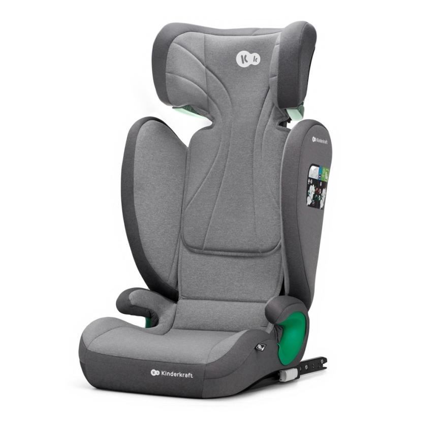 KINDERKRAFT - Siège auto JUNIOR FIX 2 (100-150 cm) Fusée gris