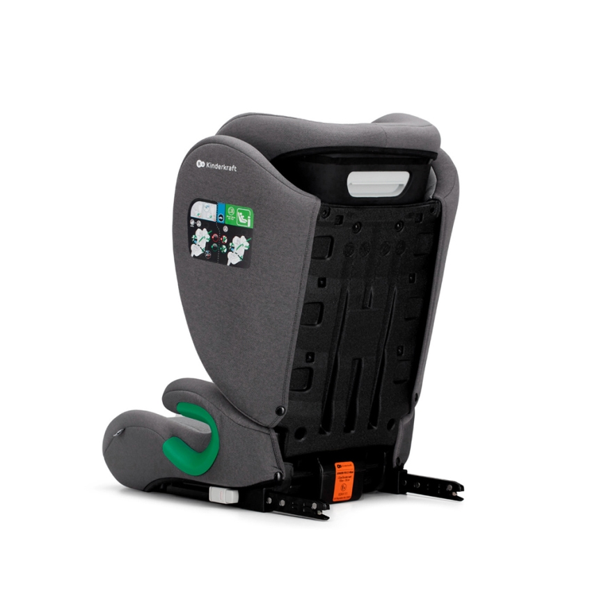 KINDERKRAFT - Siège auto JUNIOR FIX 2 (100-150 cm) Fusée gris