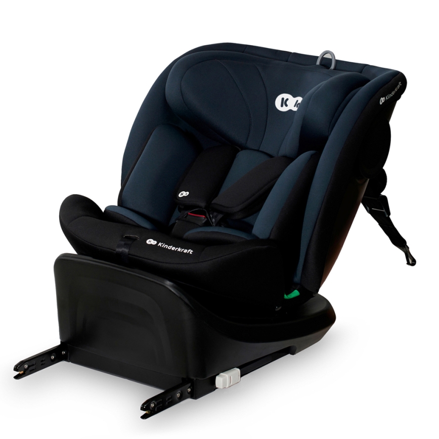 KINDERKRAFT - Siège auto pivotant I-GROW i-Size (40-150 cm) noir
