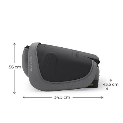 KINDERKRAFT - Siège-auto pliable UNITY 2 i-Size 100-150 cm gris