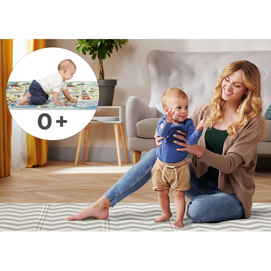KINDERKRAFT - Tapis de jeu MATTY 2 pour enfants